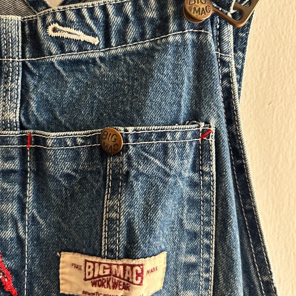 Vintage Big Mac Workwear Denim Overalls - Picture 1 of 6